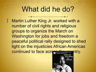 Martin luther king | PPT