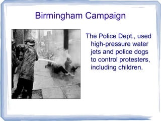 Birmingham Campaign ,[object Object]