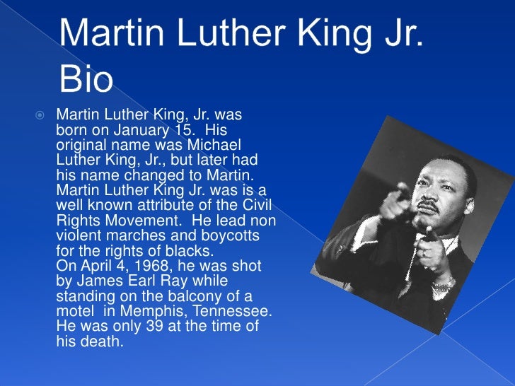Martin Luther King Jr. Tribute