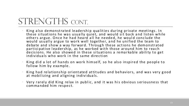 10 Leadership Qualities of Dr. Martin Luther King, Jr. | blogger.com martin luther king leadership skills