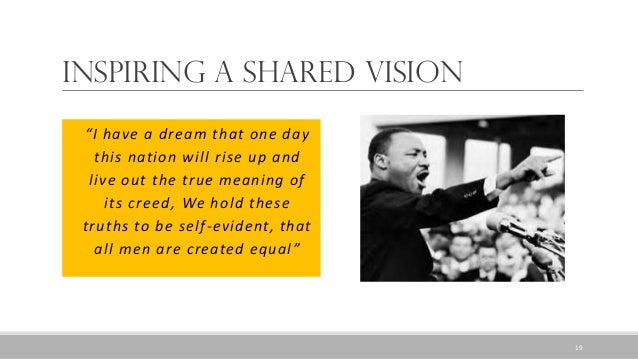 Martin luther king vision