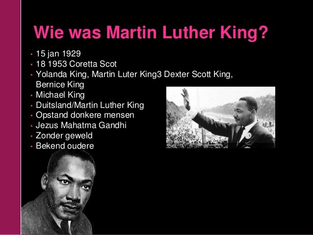 Martin luther king spreekbeurt Laura Kuipers groep 8a holthuizen