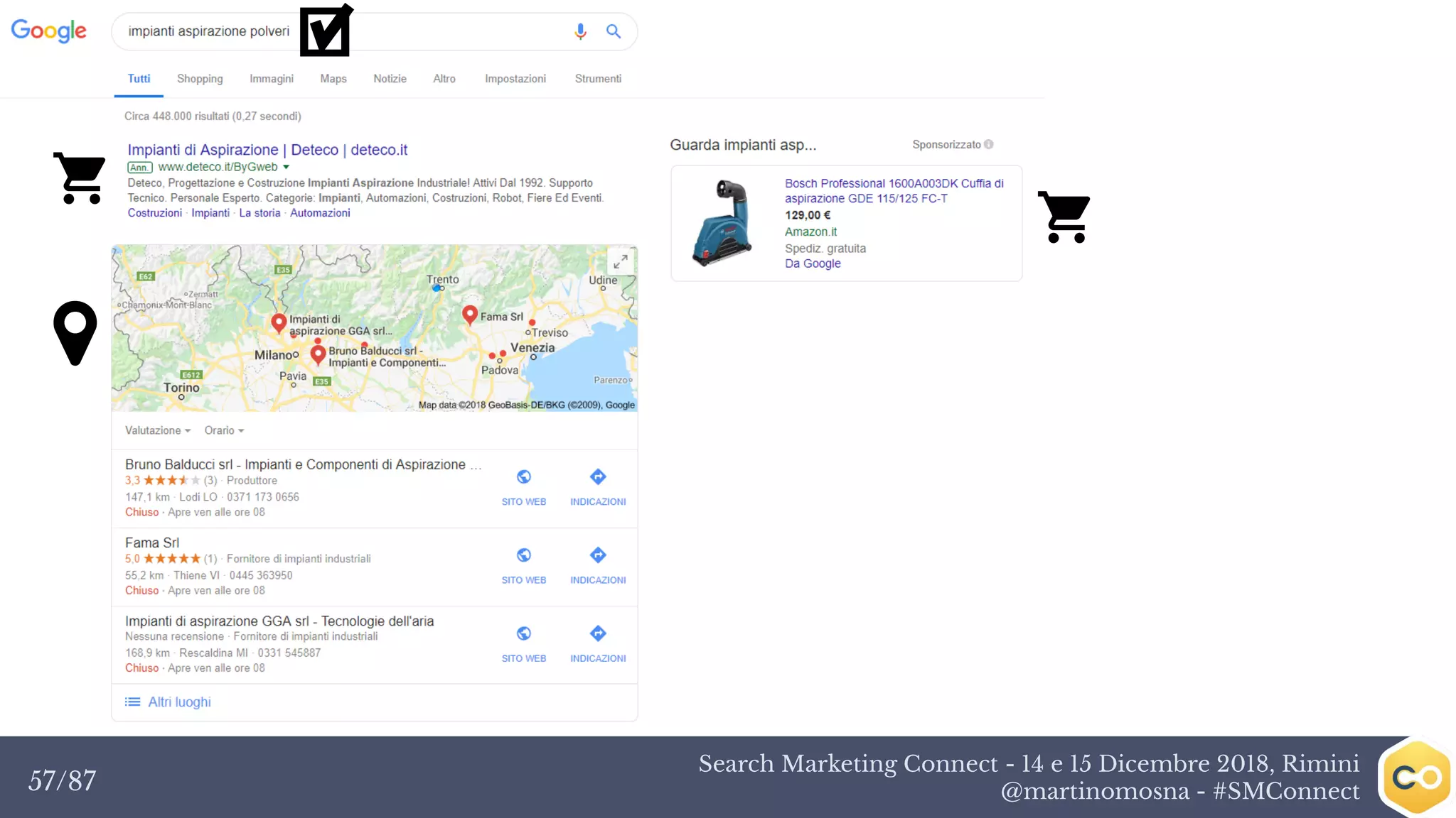 Search Marketing Connect - 14 e 15 Dicembre 2018, Rimini
@martinomosna - #SMConnect57/87
 