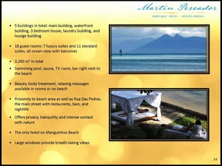 Martin pescador boutique hotel   inglês