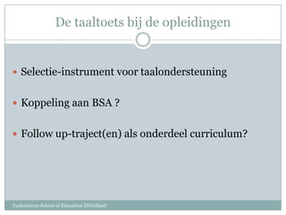 Ontwikkelen varianten