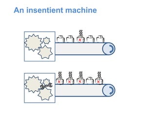 An insentient machine
 
