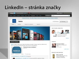 LinkedIn – stránka Բč
 