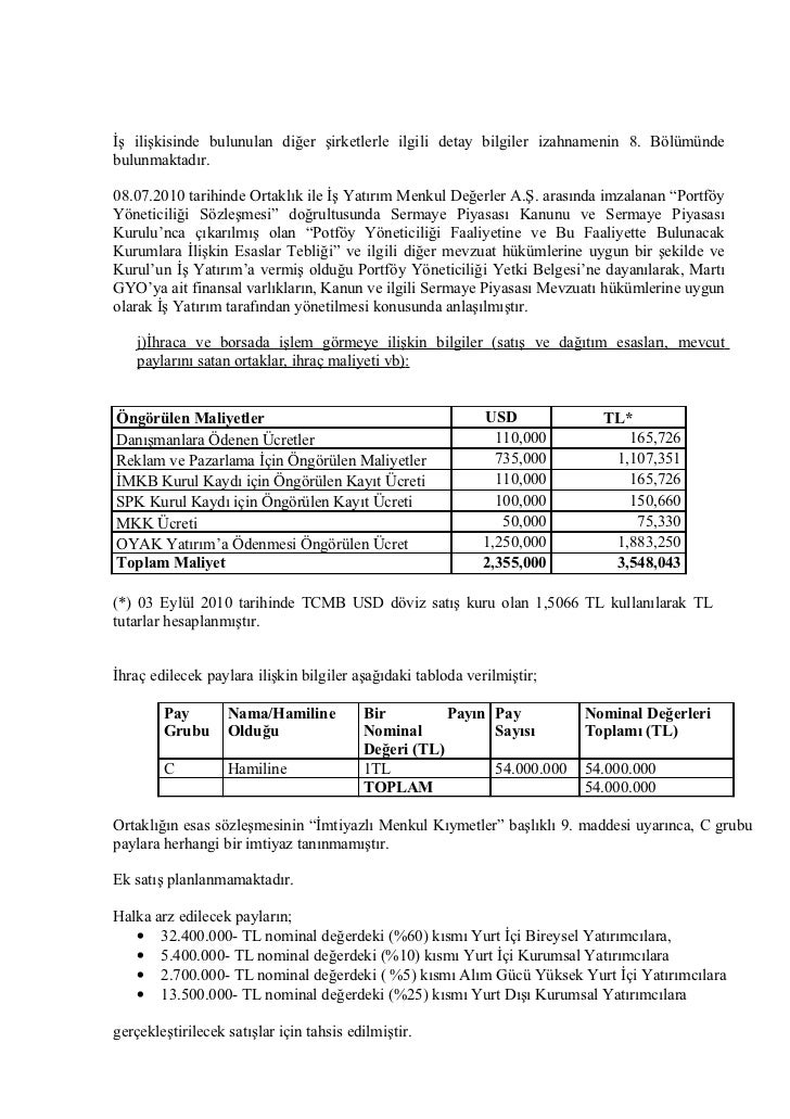 Fonet bilgi ipo prospectus
