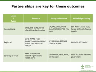 Forests, Trees and Agroforestry