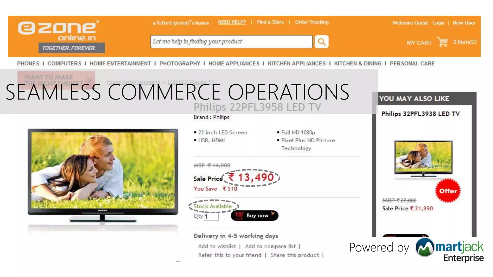 SEAMLESS COMMERCE OPERATIONS
Powered by
 