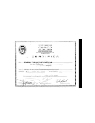 MartíN DíAz    Con Anexos 2010