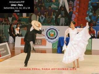 SOMOS PERU, PARA SETIEMBRE 2014

 