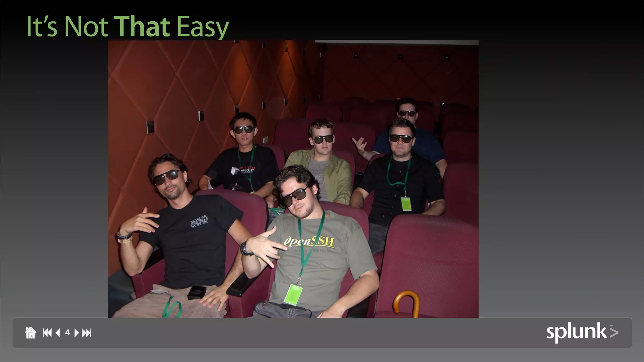 It’s Not That Easy




   4
 