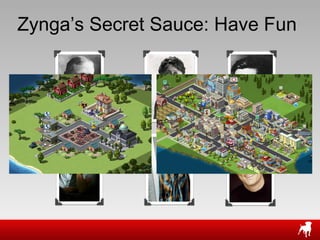 Zynga’s Secret Sauce: Have Fun Process + Values + Meritocracy = Zynga 
