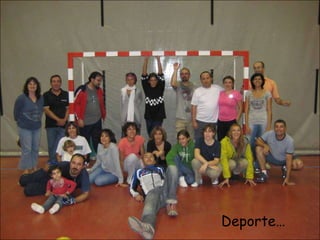 Deporte…
 