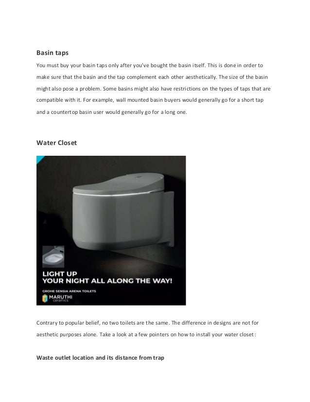 The Basics of Bathroom Sanitary Wares and Interior Designing