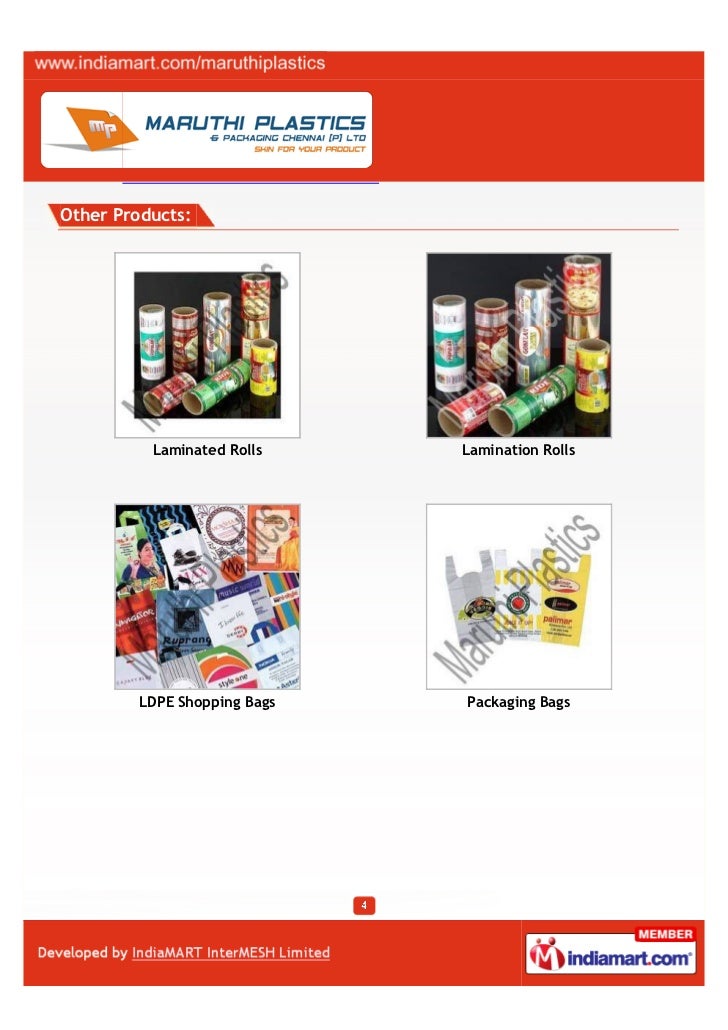 Maruthi Plastics & Packaging, (Chennai) Private Limited, Chennai