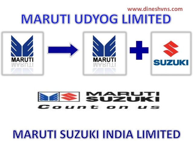 maruti udyog limited Maruti suzuki india limited is a publicly listed automaker in india on 17 september 2007, maruti udyog was renamed to maruti suzuki india limited. maruti udyog limited Maruti suzuki india limited is a publicly listed automaker in india on 17 september 2007, maruti udyog was renamed to maruti suzuki india limited.
