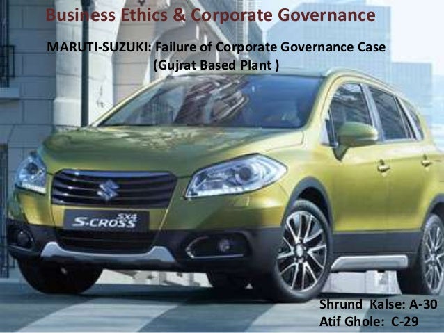 Maruti Suzuki Corporate Governance