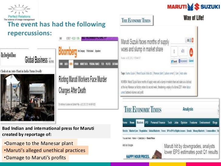 Maruti manesar plant has witnessed conflict between management and workers in past picture