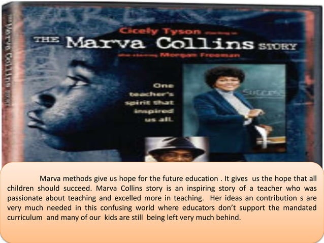 Marva Collins Story | PPTX