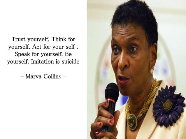 Marva Collins Story | PPTX