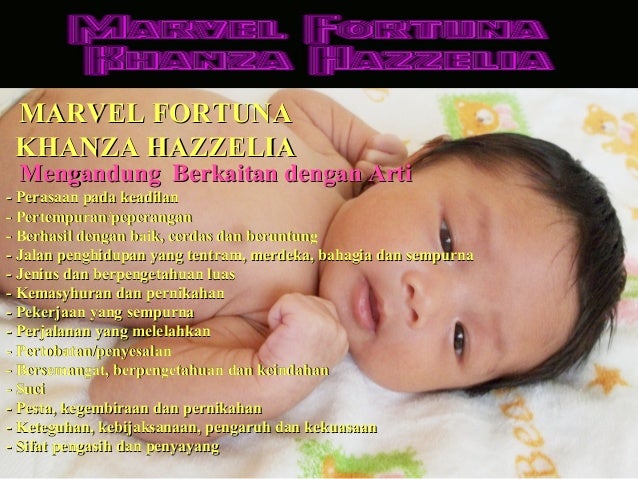 Marvel fortuna khanza hazzelia