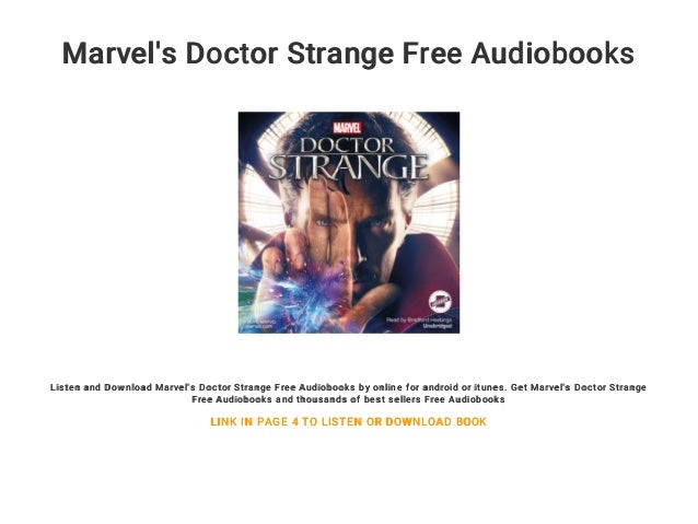 marvel s doctor strange