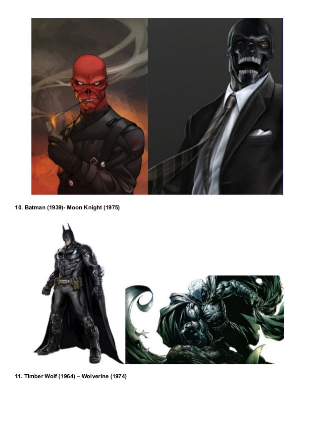 marvel copied dc