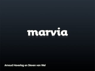 Arnoud Haverlag en Steven van Wel
 
