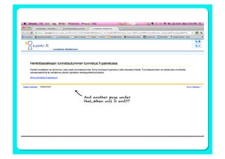And another page under
that...When will it end??!
 