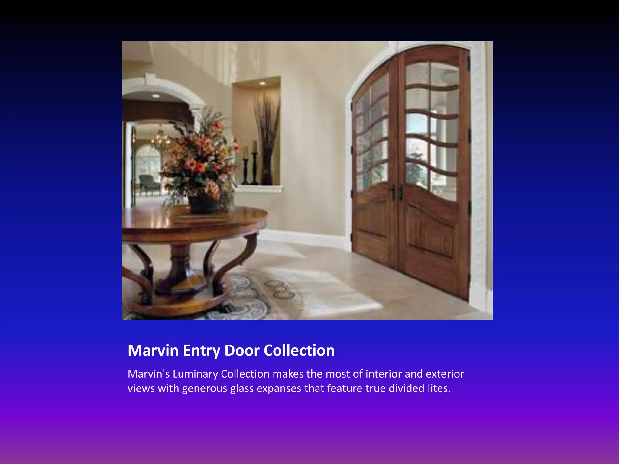 Marvin Window & Door Slideshow PPTX