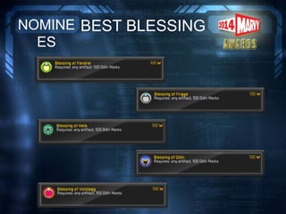 BEST BLESSINGNOMINE
ES
 