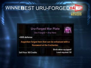 BEST URU-FORGEDWINNER
 
