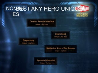 BEST ANY HERO UNIQUENOMINE
ES
 