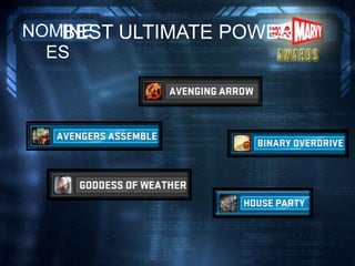BEST ULTIMATE POWERNOMINE
ES
 