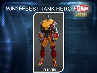 BEST TANK HEROWINNER
Colossus
 
