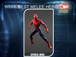 BEST MELEE HEROWINNER
Colossus
 