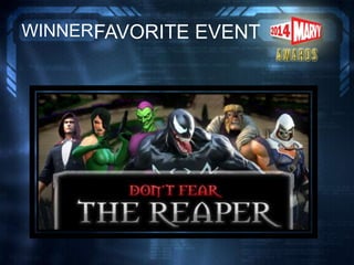 FAVORITE EVENTWINNER
 