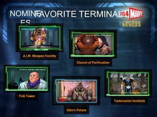 FAVORITE TERMINALNOMINE
ES
 