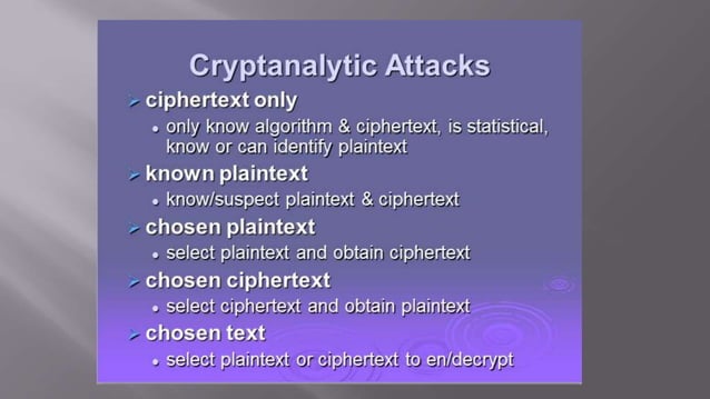 Cryptanalysis 101 Pptx