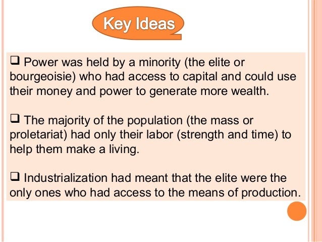 Marx's theory