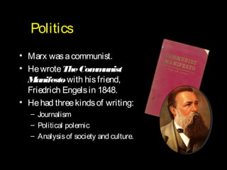 An Introduction to Karl Marx and Marxism | PPT