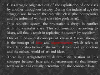 Marxism and neo marxism | PPTX