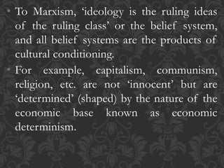 Marxism and neo marxism | PPTX
