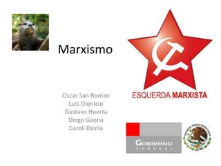 Marxismo Oscar San Roman Luis Dionicio Gustavo Huerta Diego Gaona CaroliDavila 