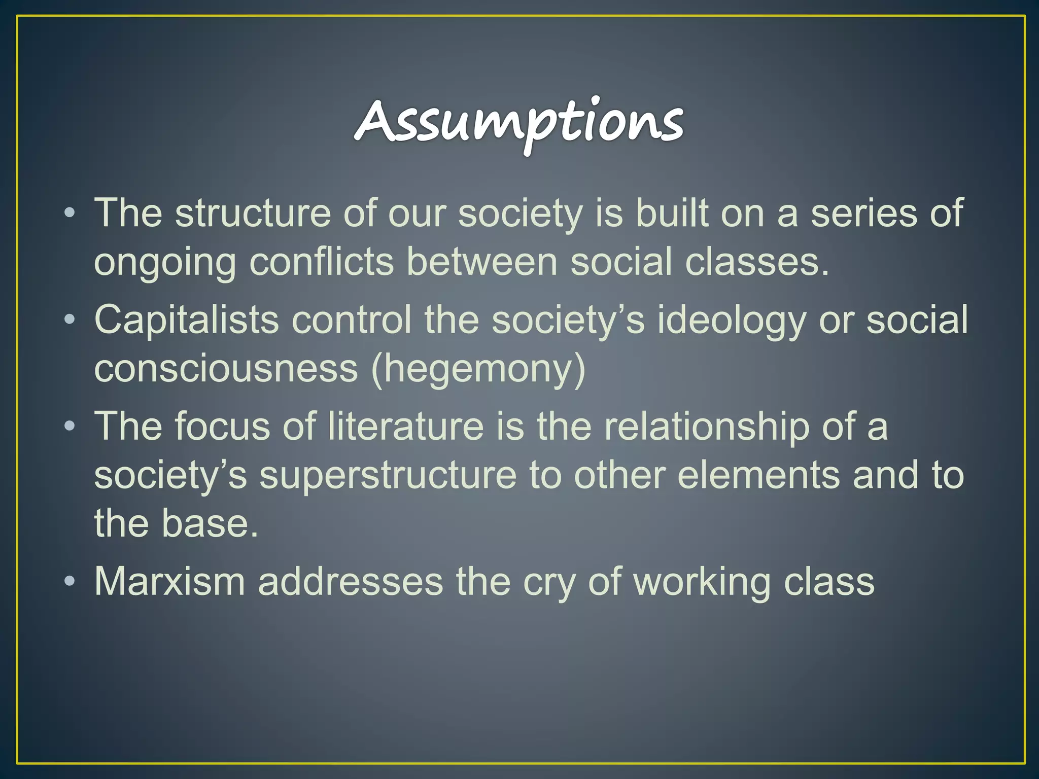 Marxism presentation | PPTX