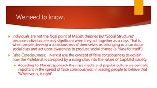 Marxism and its application | PPTX