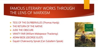 Marxism and its application | PPTX