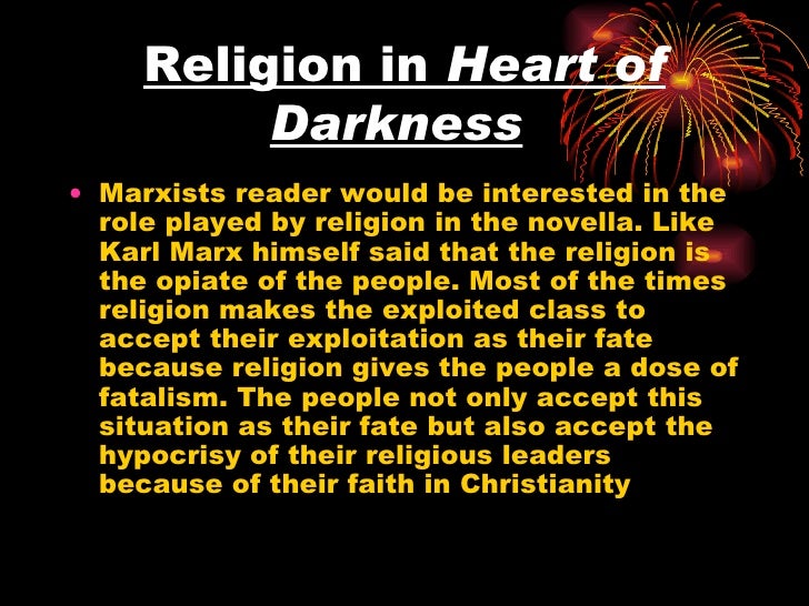 Marxists Work Heart Of Darkness
